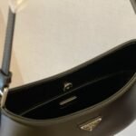 Prada Cleo Brushed Leather Black 27Cm - Image 8