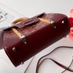 Goyard Saïgon Structuré Mini Bag Burgundy 21Cm - Image 8