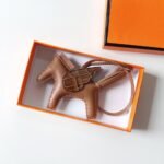Hermes Rodeo Pegase Charm Brown - Image 2