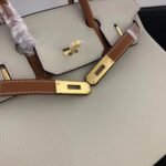 Hermes Birkin Togo Leather Beige And Brown 30cm - Image 4
