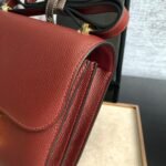 Hermès Constance Epsom Rouge Grenat 19cm - Image 5