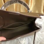 Hermes Kelly Mini Epsom Handbag Etoupe 22cm - Image 7