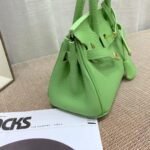 Hermès Birkin B25 Togo Grenat Green 20cm - Image 8