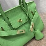 Hermès Birkin B25 Togo Grenat Green 20cm - Image 9
