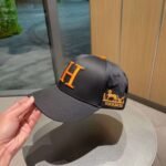 Hermes New Carriage Baseball Cap Black - Image 2