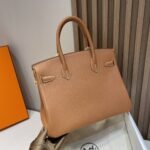 Hermès Birkin 30 Brown Gold Hardware - Image 3