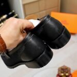 Hermes Blaise Loafer Denim Black - Image 7