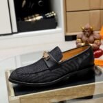 Hermes Blaise Loafer Denim Black - Image 5