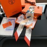 Hermès Springs Springs Silk Twilly Scarf H063932S 05 - Image 3