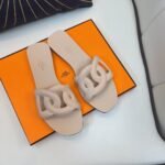 Hermes Aloha Slippers Sandal Nude - Image 6
