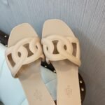 Hermes Aloha Slippers Sandal Nude - Image 3