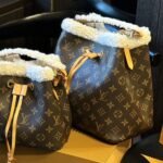 Louis Vuitton NéoNoé BB Bucket Bag Monogram Coated Canvas Shearling 25Cm - Image 2