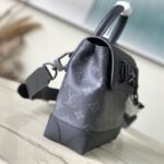 Super Vip 1:1 - Louis Vuitton Steamer PM Canvas Black 25Cm M46953 - Image 3