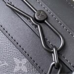 Super Vip 1:1 - Louis Vuitton Steamer PM Canvas Black 25Cm M46953 - Image 6