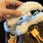 Louis Vuitton NéoNoé BB Bucket Bag Monogram Coated Canvas Shearling 25Cm - Image 7