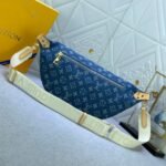 Louis Vuitton Bumbag High Rise Denim Blue 38cm M46837 - Image 5