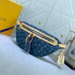 Louis Vuitton Bumbag High Rise Denim Blue 38cm M46837 - Image 7