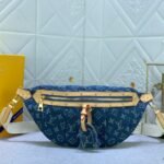 Louis Vuitton Bumbag High Rise Denim Blue 38cm M46837 - Image 8