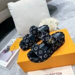 Louis Vuitton Mule Jumbo Flatform Black 1A94UW - Image 5