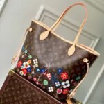 Louis Vuitton X Takashi Murakami Neverfull MM Superflat Brown 32cm M13271 - Image 7