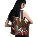 Louis Vuitton X Takashi Murakami Neverfull MM Superflat Brown 32cm M13271 - Image 8