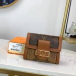 Perfect Match: Louis Vuitton Dauphine MM 25cm X Louis Vuitton Dauphine Compact Wallet 12cm - Image 2