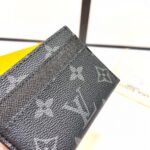 Louis Vuitton Card Holder Monogram Eclipse 9cm M6217 - Image 6