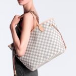 Louis Vuitton Neverfull MM Damier Azur 31cm N40603 - Image 8