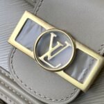 Louis Vuitton Epi Mini Dauphine Poivre Brown 20cm M23559 - Image 4