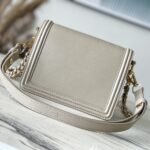 Louis Vuitton Epi Mini Dauphine Poivre Brown 20cm M23559 - Image 5