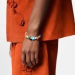 Louis Vuitton LV Surfin Flower Bracelet M1603A - Image 6