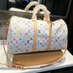 Louis Vuitton X Takashi Murakami Keepall Bandouliere White Multicolored 45cm M13742 - Image 2