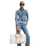 Louis Vuitton X Takashi Murakami Keepall Bandouliere White Multicolored 45cm M13742 - Image 3