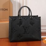 Louis Vuitton Onthego MM 35cm Black M45595 - Image 6