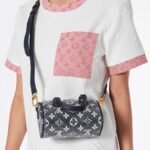 Louis Vuitton Nano Speedy Monogram in Denim 16cm - Image 8