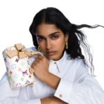 Louis Vuitton X Takashi Murakami Nano Speedy White Multicolored 16cm M13391 - Image 6