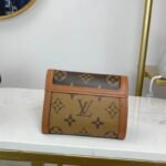 Louis Vuitton Dauphine Compact Wallet Brown 12cm M68725 - Image 3