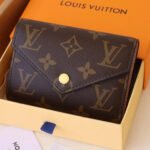 Louis Vuitton Victorine Wallet Monogram Rose Pink 12cm M62360 - Image 2