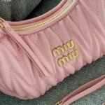 Miumiu Wander Matelassé Pink 22Cm - Image 4