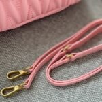 Miumiu Wander Matelassé Pink 22Cm - Image 5