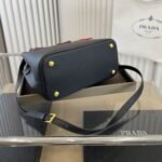 Prada Saffiano Leather Double Black 25Cm - Image 2