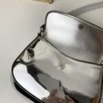 Prada Cleo Brushed Leather Sliver 22 Cm - Image 3