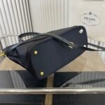 Prada Tessuto Handle Bag Black 33Cm - Image 3