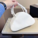Prada Triangle Leather Bag White 25Cm - Image 2