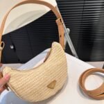 Prada Arqué Crochet Bag Beige 22cm 1BC194 2M2T F0018 V OUO - Image 3