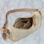 Prada Re-Edition Crochet Bag Beige 22Cm 1BC204 2M2T F0018 V JUO - Image 6