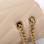 Saint Laurent Loulou Small Dark Beige 25cm - Image 3