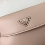 Prada Cleo Brushed Leather Pink 22 Cm - Image 6