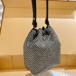 Prada Satin Mini Bag With Crystals 18cm - Image 7