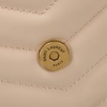 Saint Laurent Loulou Small Dark Beige 25cm - Image 6